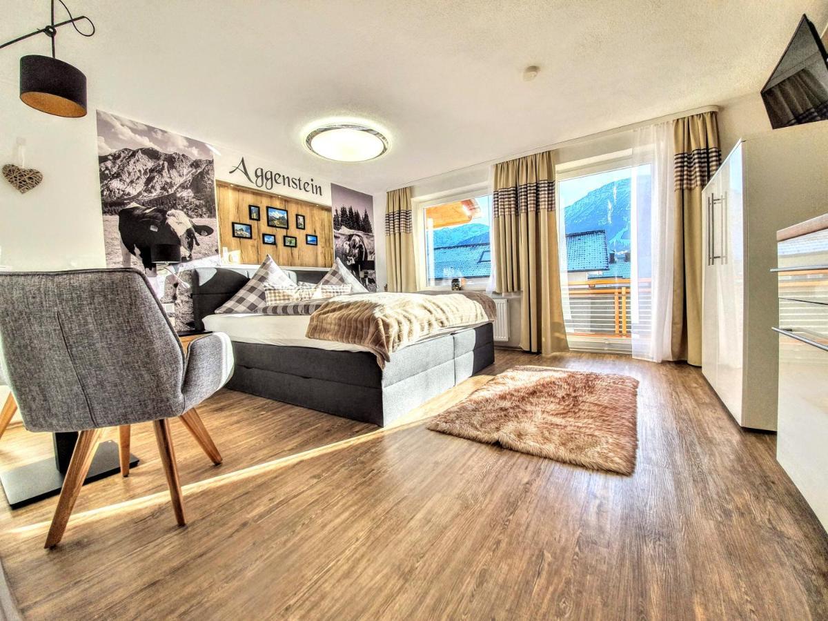 Nr 3 "Aggenstein"-Einzigartige Studio Mit Sued Balkon Inkl Koenigscard ฟรอนเทน ภายนอก รูปภาพ