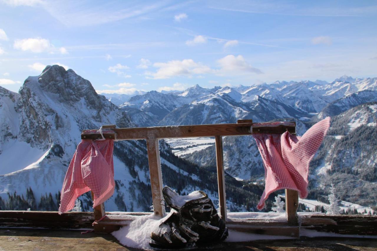 Nr 3 "Aggenstein"-Einzigartige Studio Mit Sued Balkon Inkl Koenigscard ฟรอนเทน ภายนอก รูปภาพ