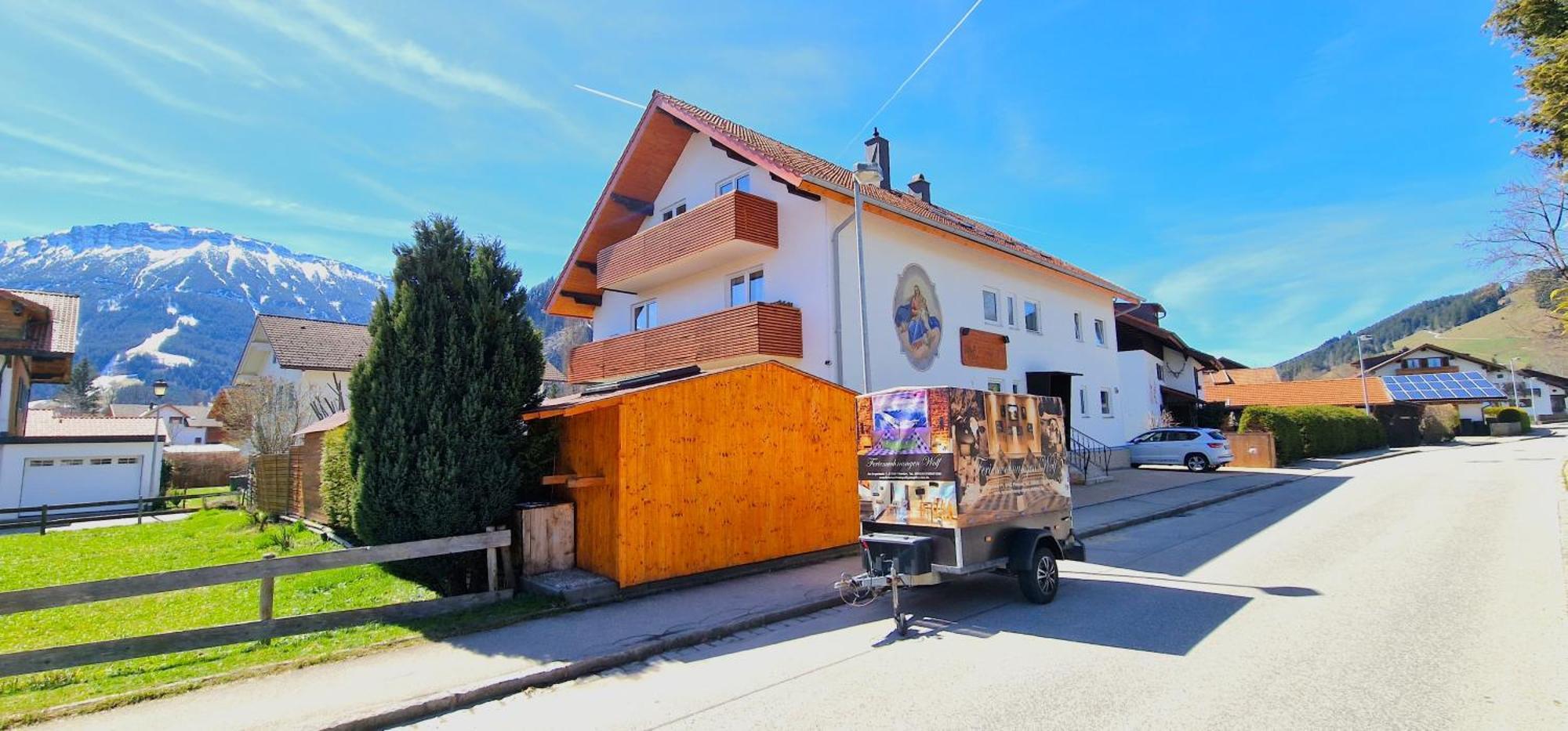 Nr 3 "Aggenstein"-Einzigartige Studio Mit Sued Balkon Inkl Koenigscard ฟรอนเทน ภายนอก รูปภาพ